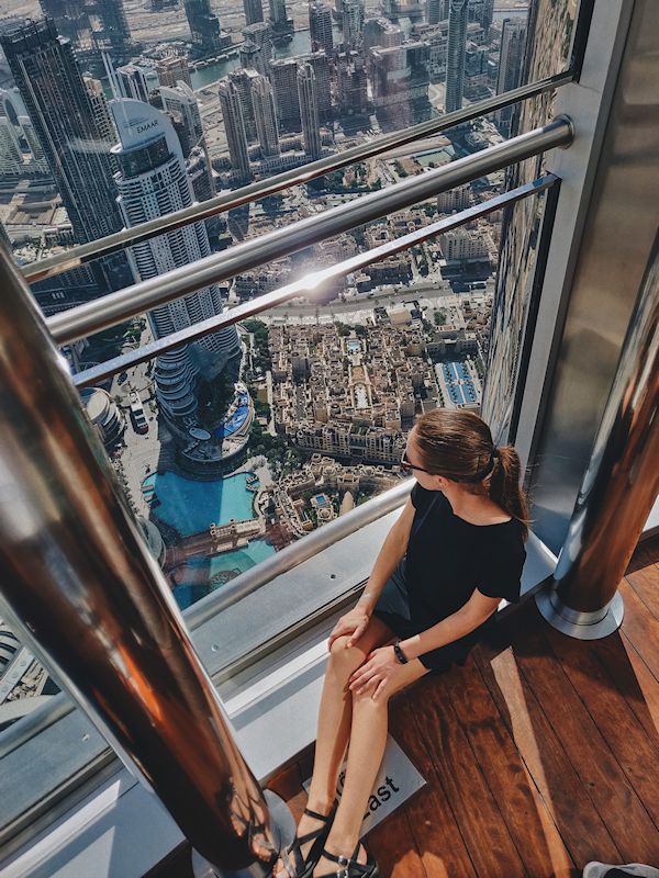 Vue depuis le Burj Khalifa